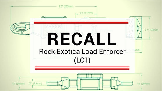 Rock Exotica - Enforcer Load Cell Recall - Dynamic Rescue Systems