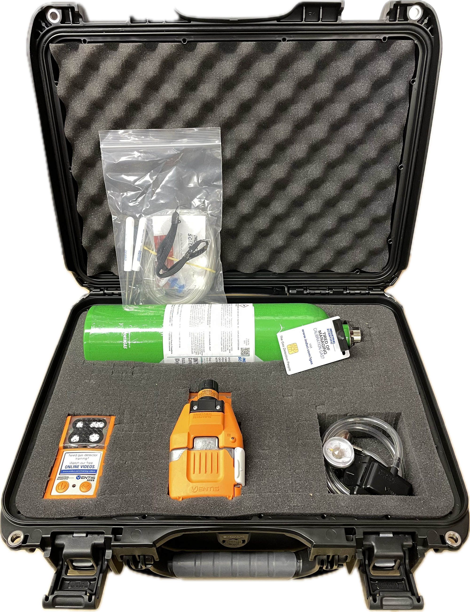 Industrial Scientific Gas Detector Kit